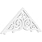 Ekena Millwork Pitch Athens Architectural Grade PVC Gable Pediment, 36"W x 15"H x 1"P (10/12) GPP036X015X100ATH - alternate 1